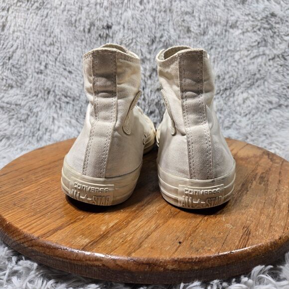 Converse Chuck Taylor All Star Women Size 9 Retro Y2K Style High Top White Shoes - Picture 6 of 13